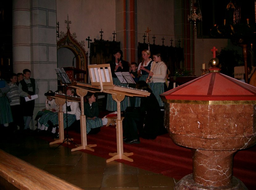 Adventshoagart Kirche 19.12.03